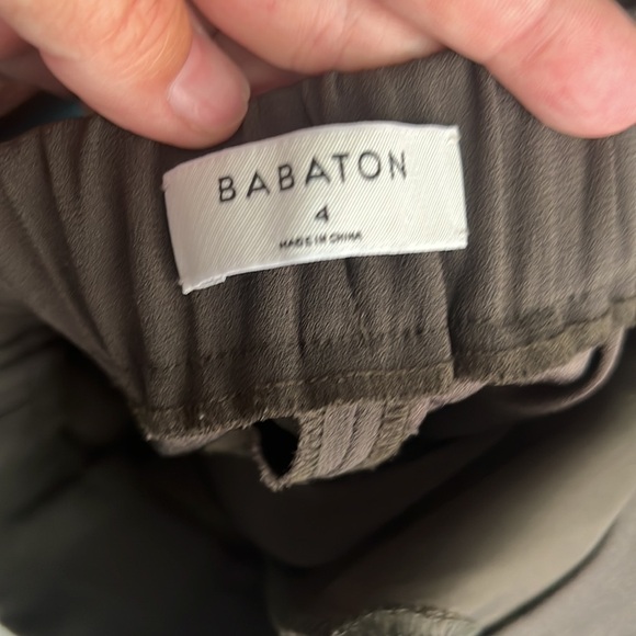 ARITZIA BABATON Cohen Pant in Olive Drab Size 4 - Picture 4 of 10